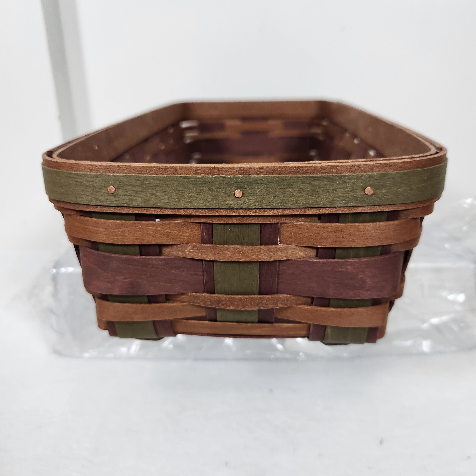Longaberger 2008 Harvest Weave Bread Basket Combo Autumn Path NOS Retired FALL