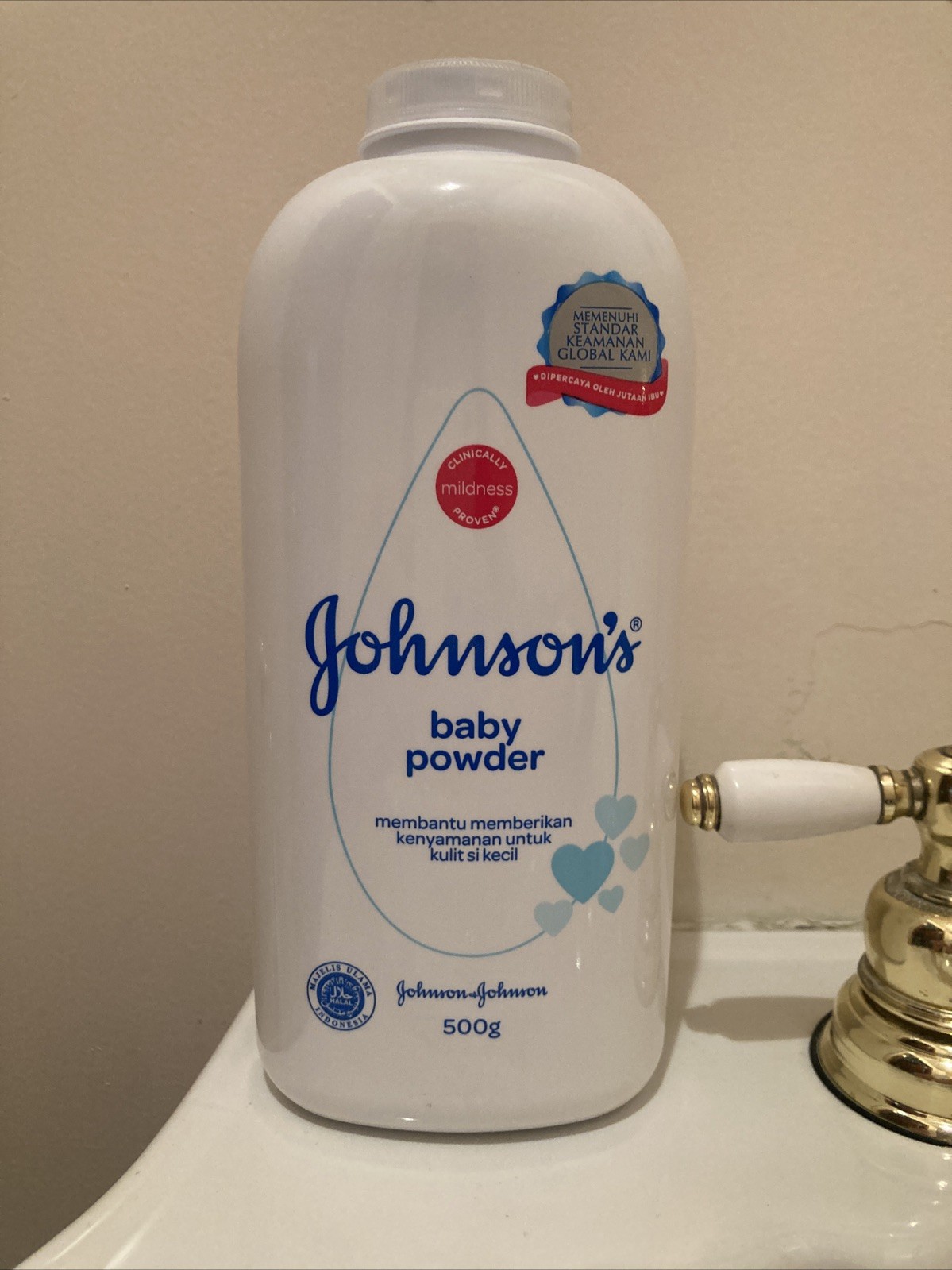 Johnson’s Baby Powder W/ Talc New 500g. Collectible Sealed!