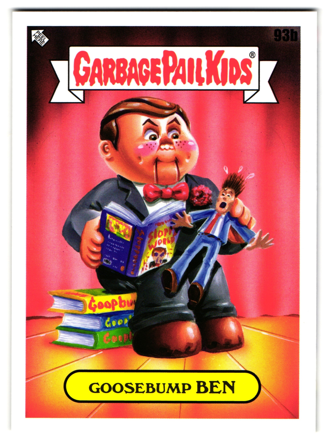 Goosebump Ben Garbage Pail Kids RL Stine Goosebumps 2022