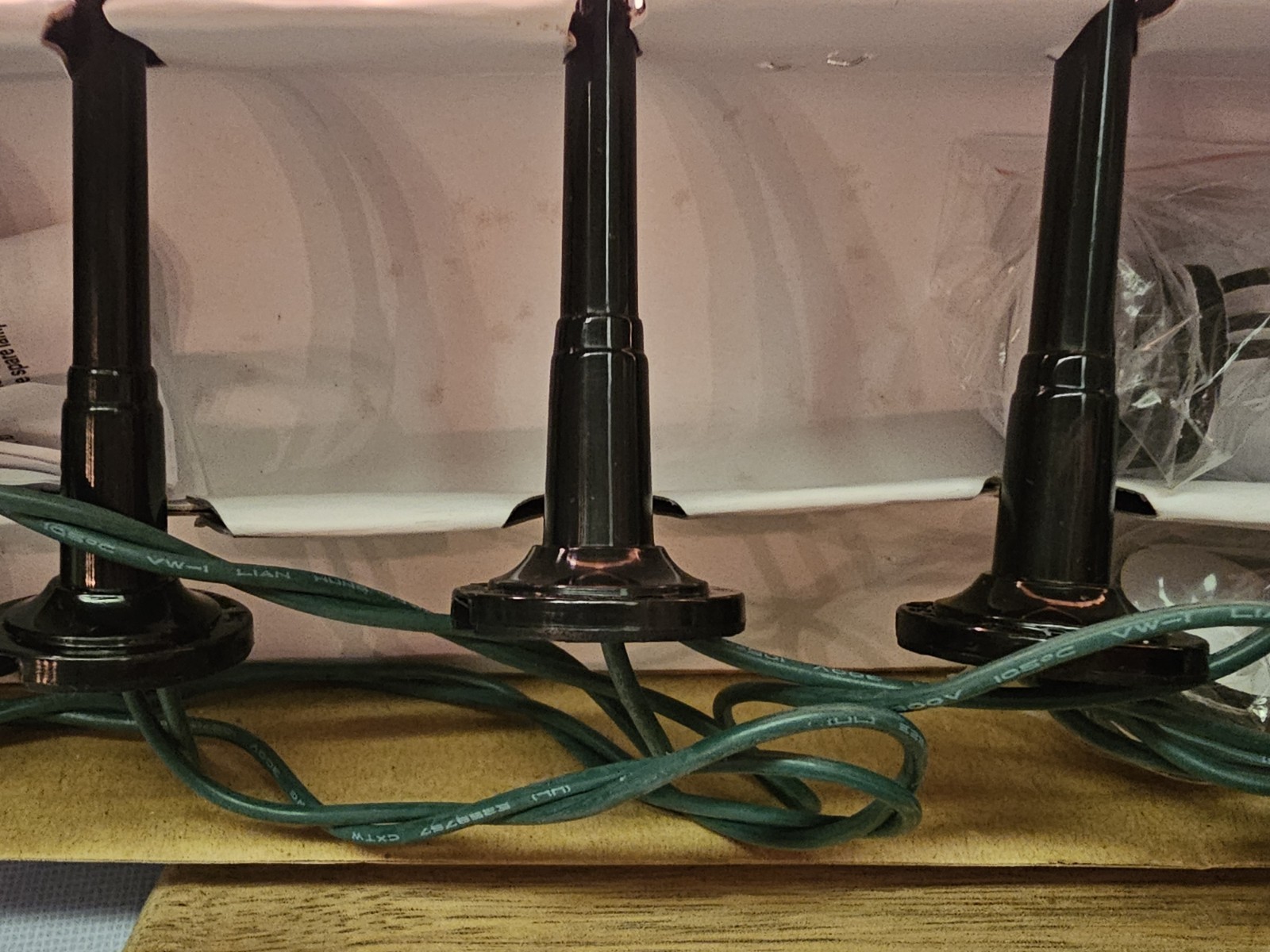 Victorian Streetlights Lamppost String Lights Holiday Village Christmas Lights