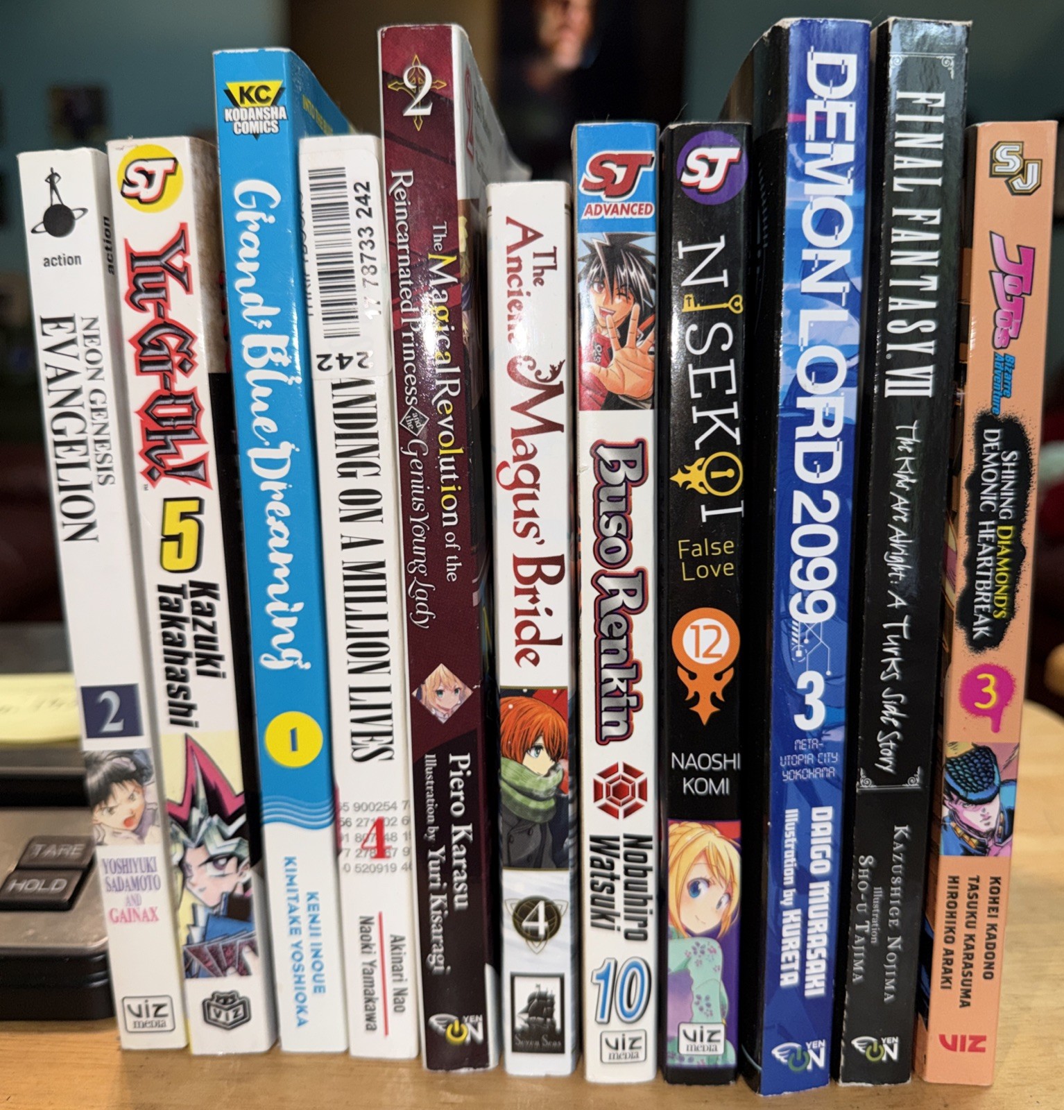 11 Manga and Light Novel Books Lot . See Pictures For The 11 Books Included