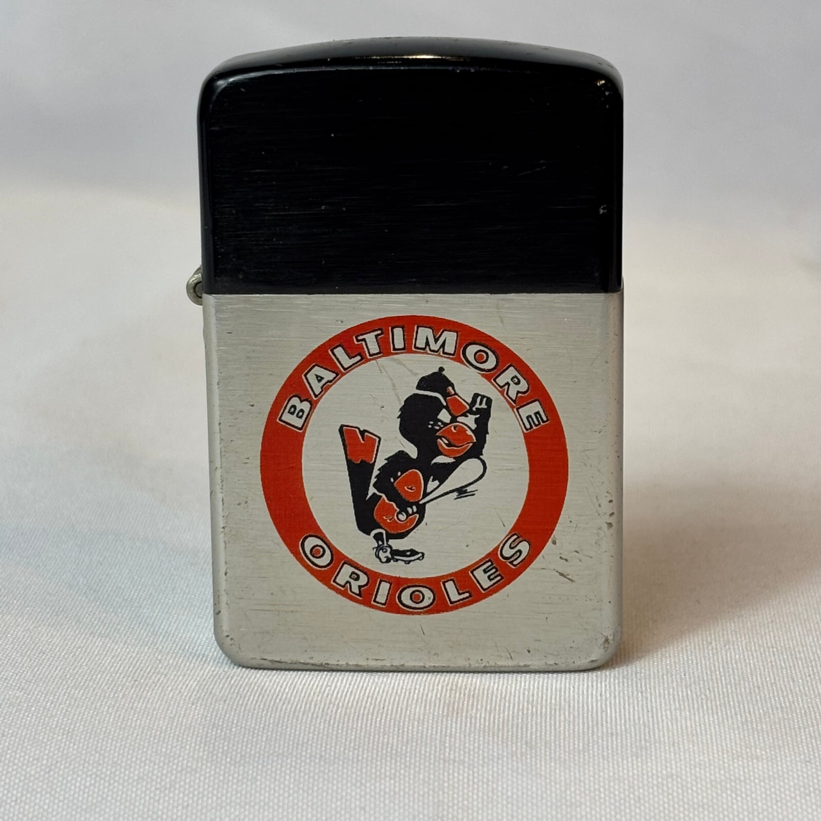 1960’s Storm King Baltimore Orioles Angry Oriole Bird Lighter Made In The USA