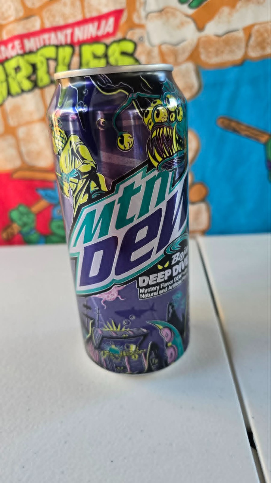 Mountain Dew Baja Deep Dive Rare Limited Edition Full Sealed Can – Expired