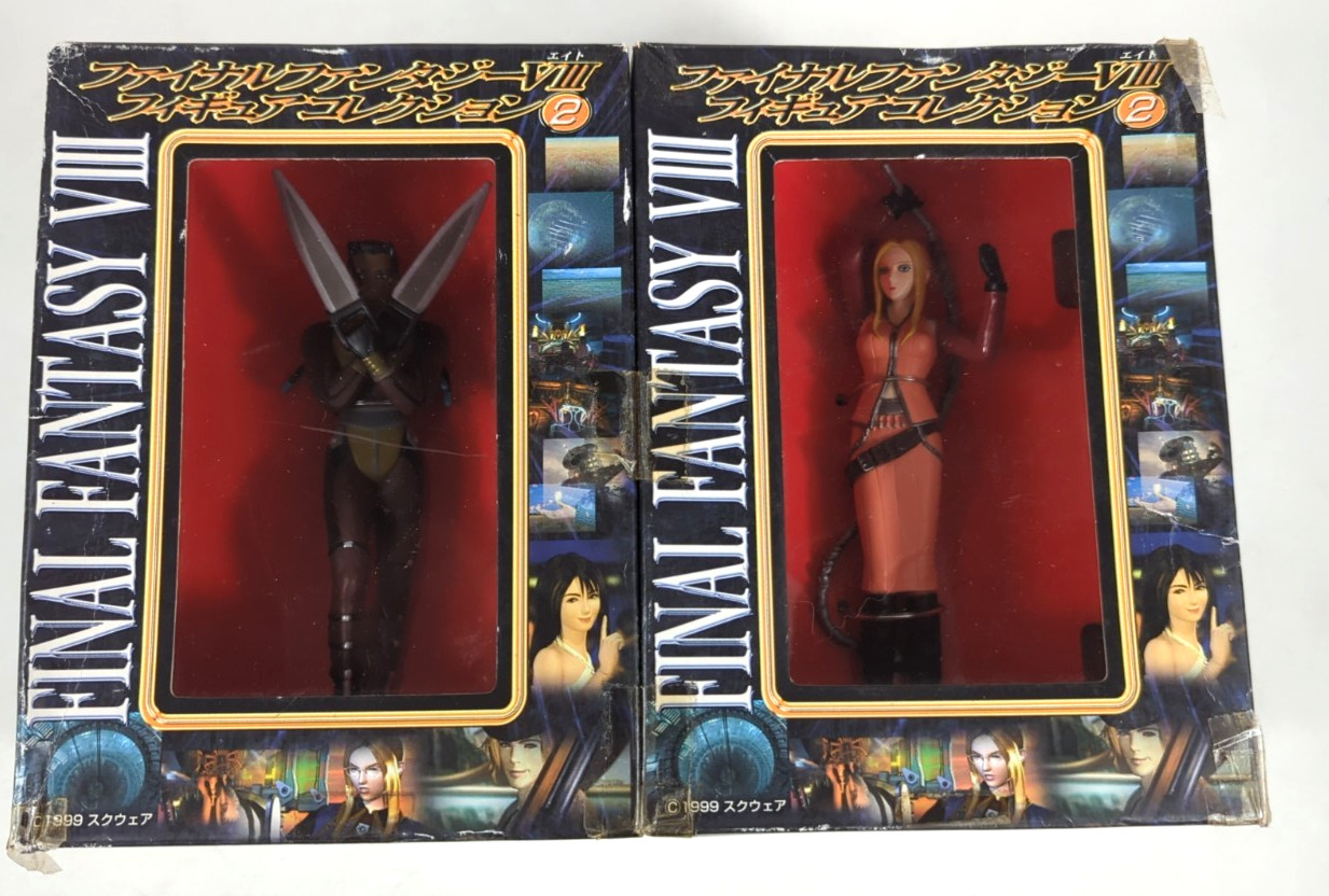 Final Fantasy VIII Figure Collection 2 Complete 6 Pc Banpresto 1999 Japan Sealed