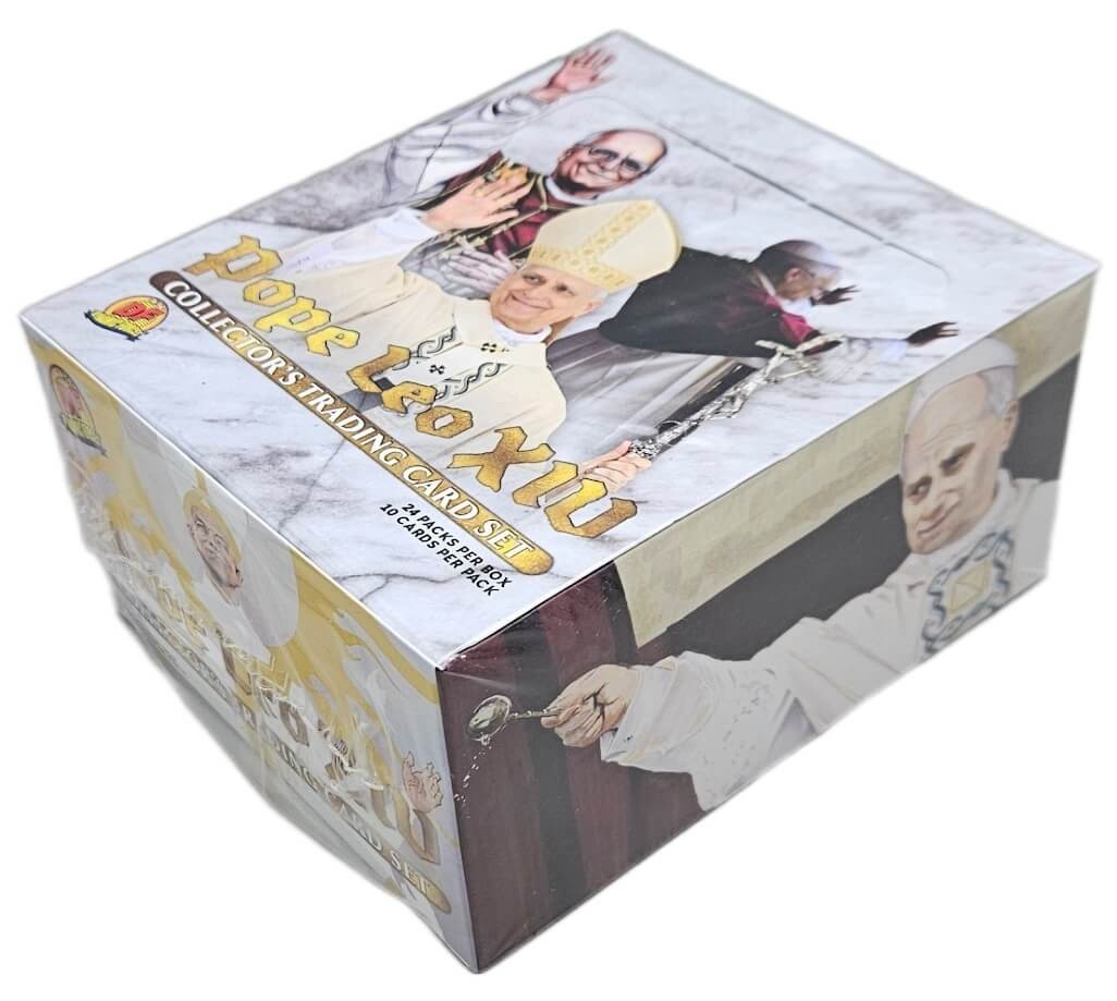 2025 Dynamic Forces Pope Leo XIV Collector’s Trading Card Set Hobby Box 24 Packs