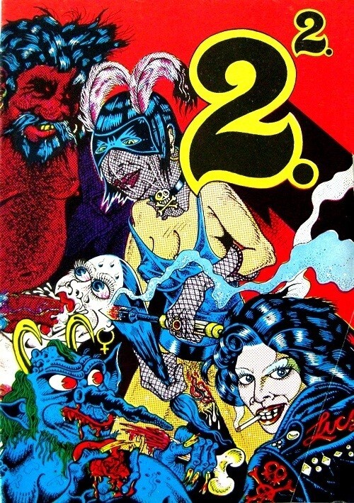 TWO SQUARED (2 SQUARED), #2, 1976, S. CLAY WILSON, ONLY PRINT, UNDERGROUND COMIC