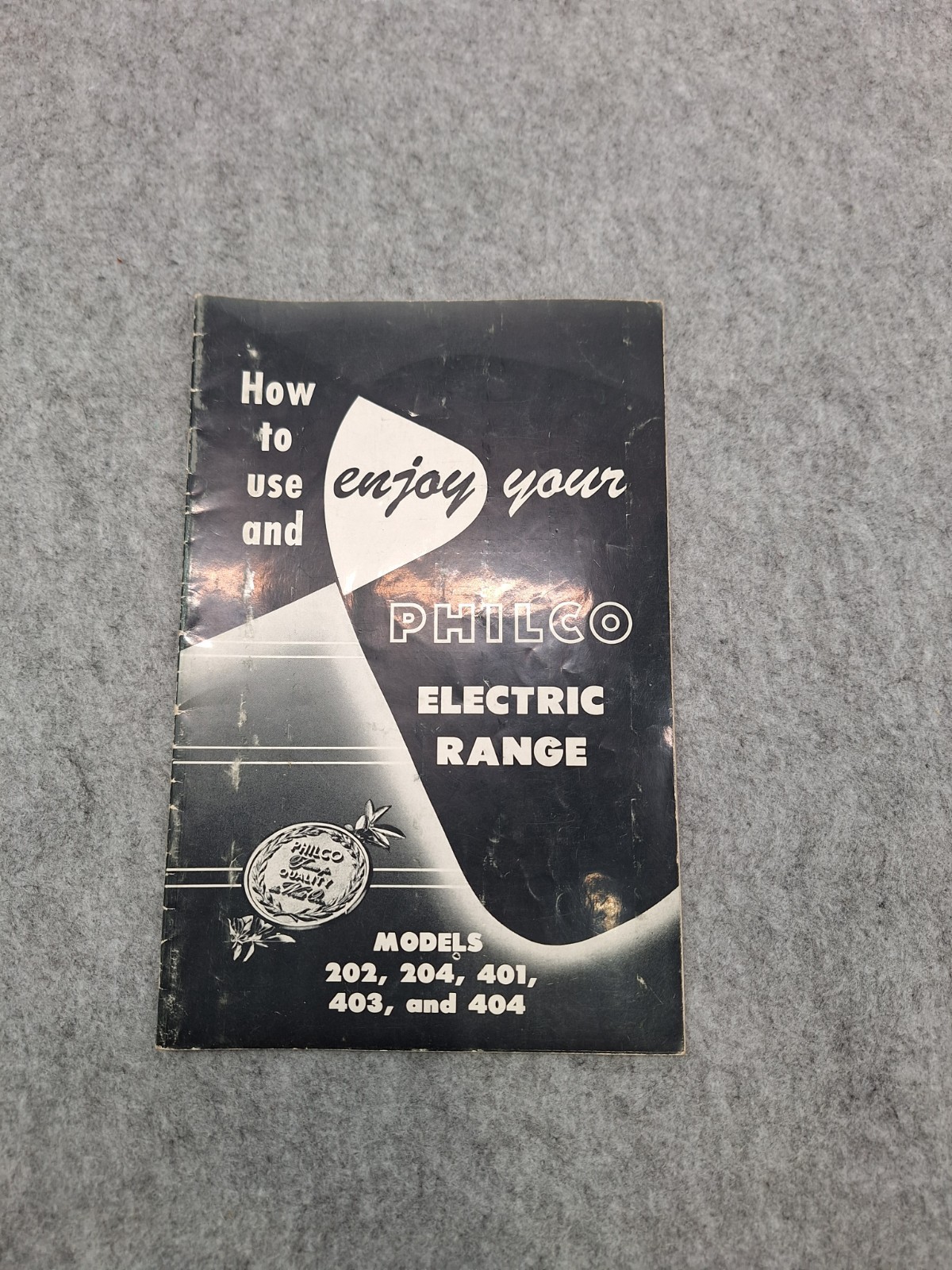 Philco Electric Range Manual