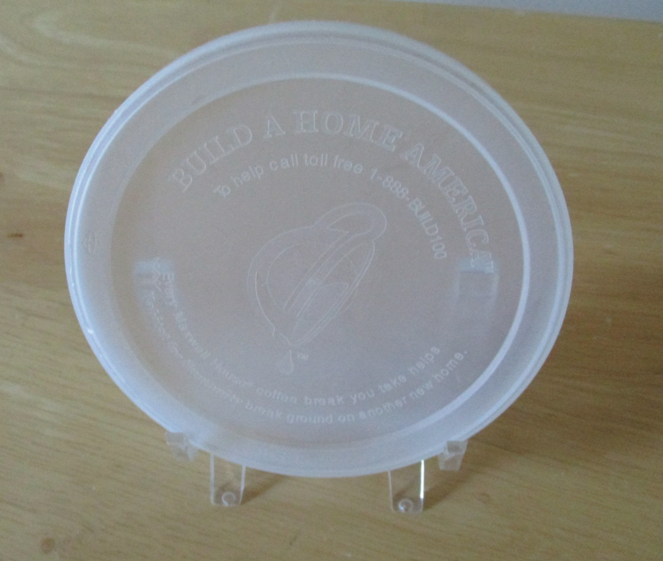 Vintage Unique Lid from Maxwell House 1997 Metal 13 oz Coffee Can–SEE DETAILS