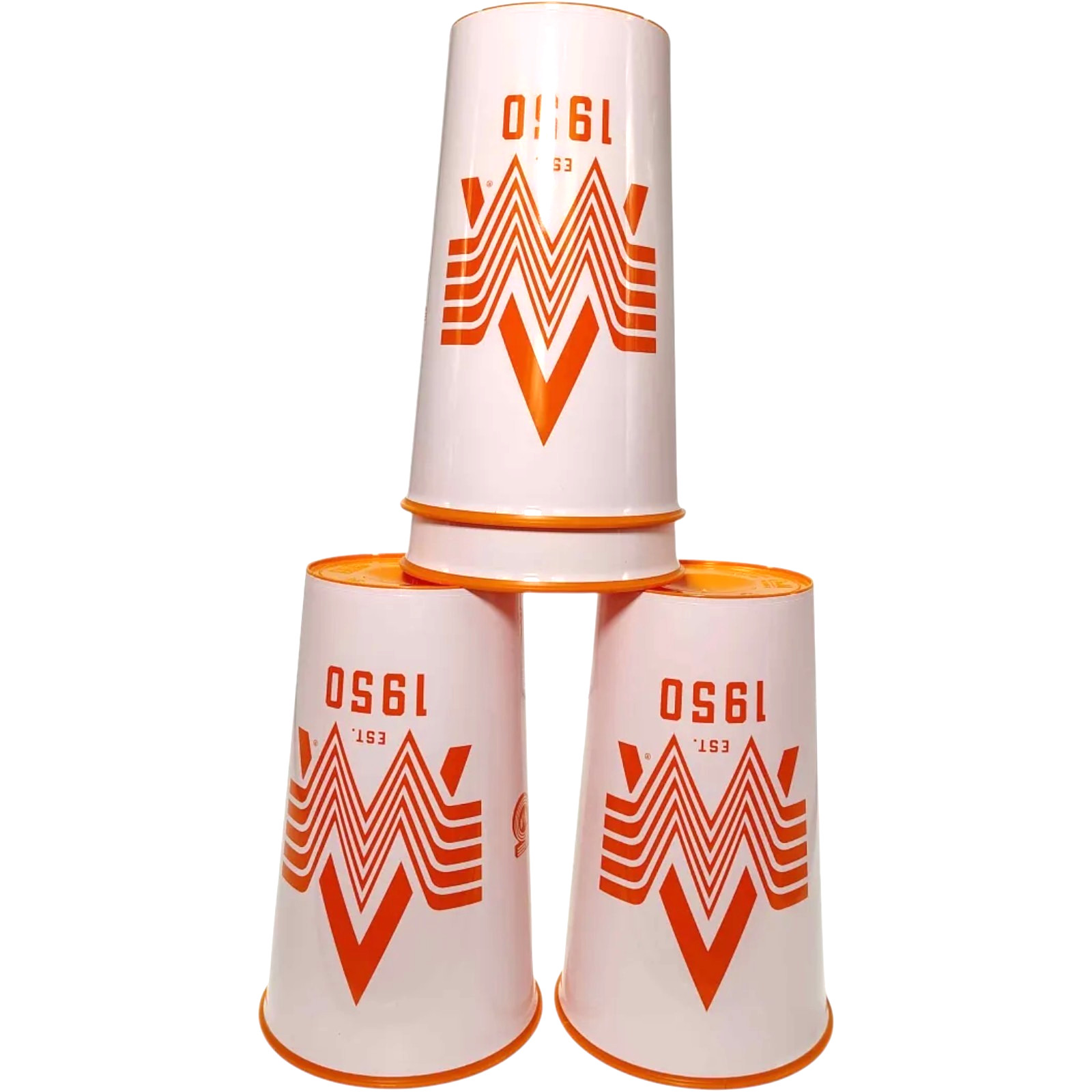 4 WHATABURGER 75th Anniversary 2025 32oz BPA Free Reusable Cup USA made