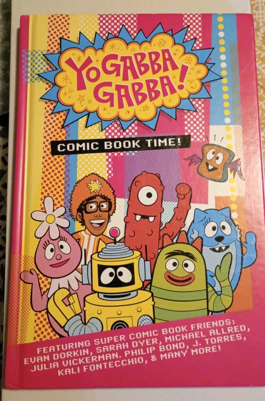 YO GABBA GABBA!: COMIC BOOK TIME! By Evan Dorkin Oni COMIC Hardcover Unread