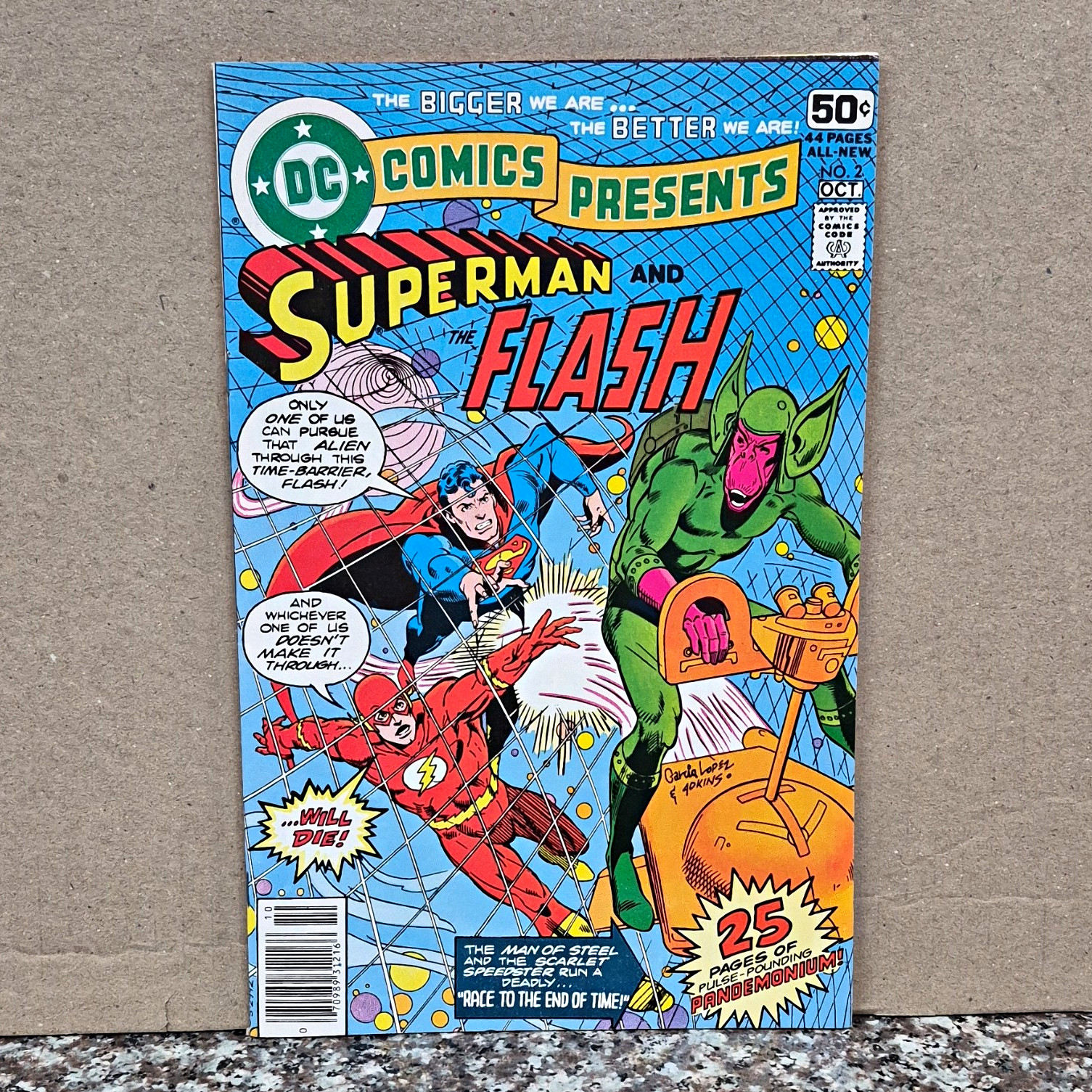 DC Comics Presents #2 Oct 1978 VF/NM 9.2 Superman & Flash
