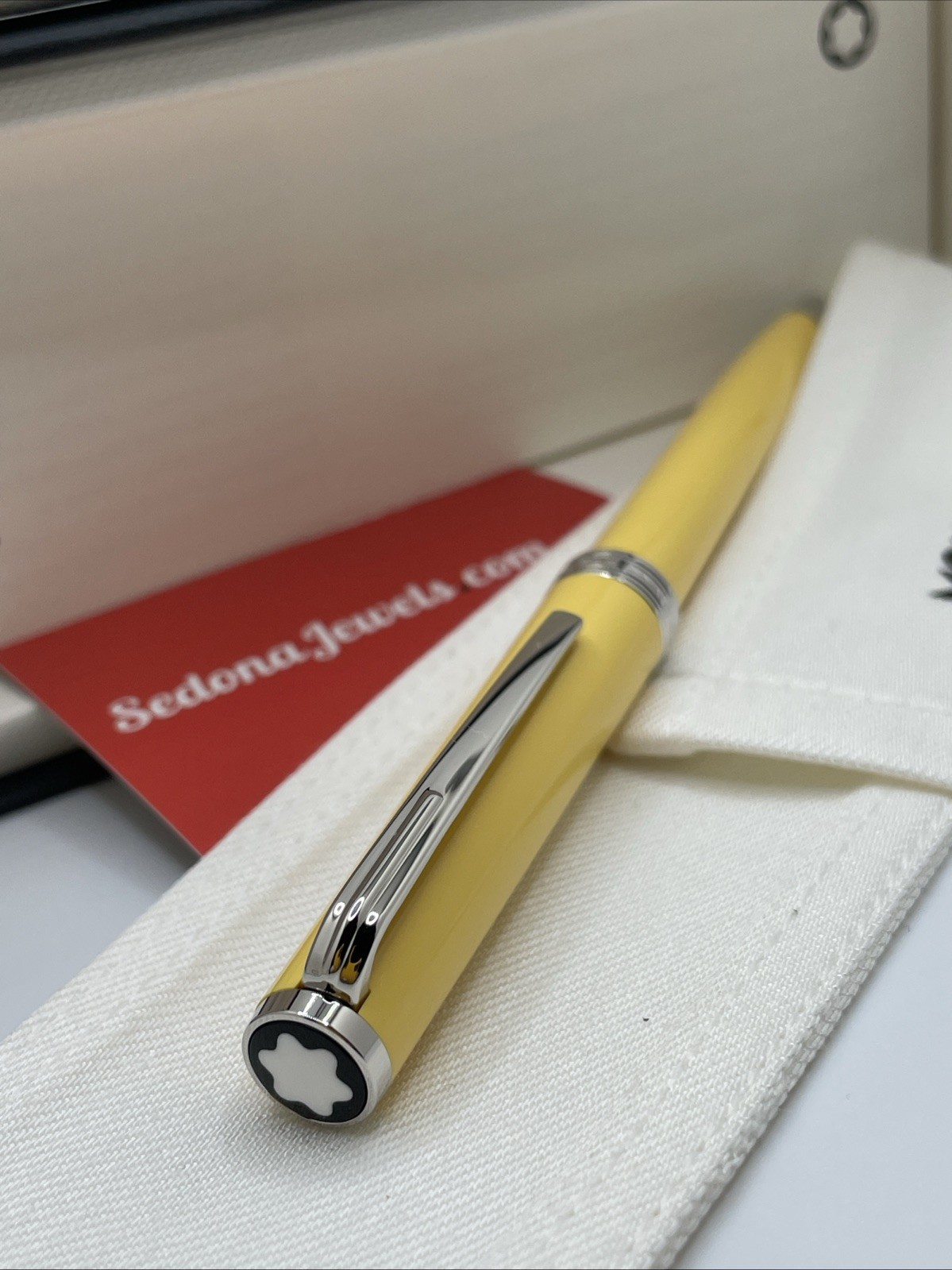 Montblanc Pix Ballpoint Pen 135689 Yellow