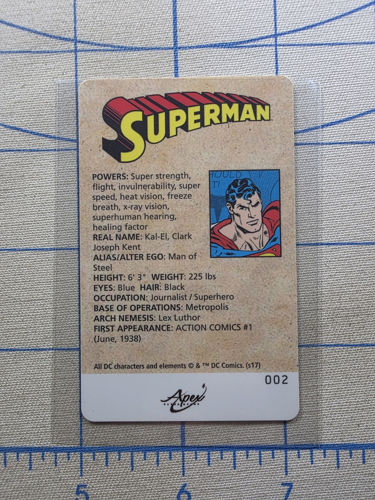 DC Comics Arcade – Superman #002 Series 1 – No Barcode