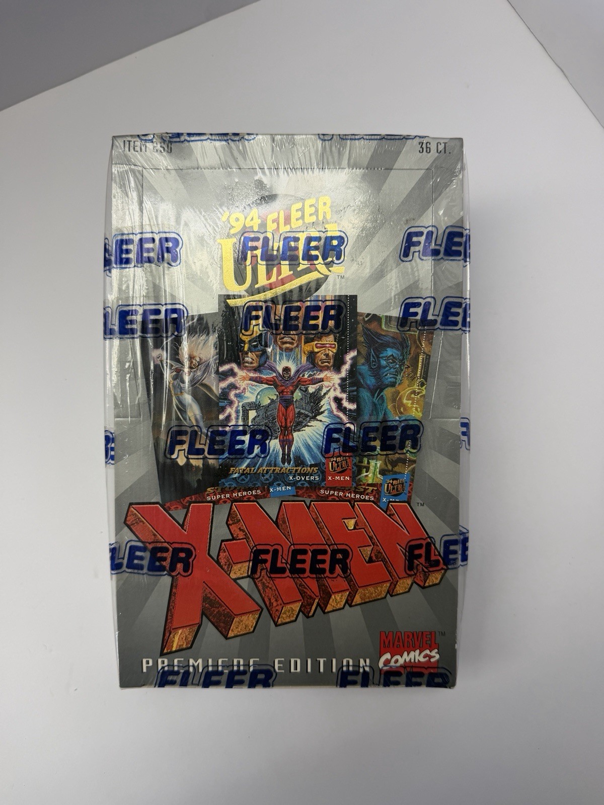 Sealed Fleer 1994 X-Men Premiere Edition Trading Card Box