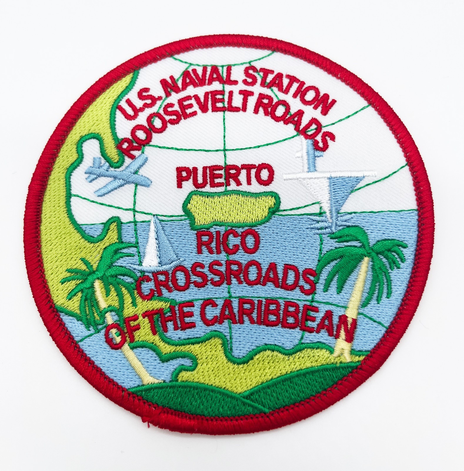 NAS Roosevelt Roads Patch – Sew On/Iron On