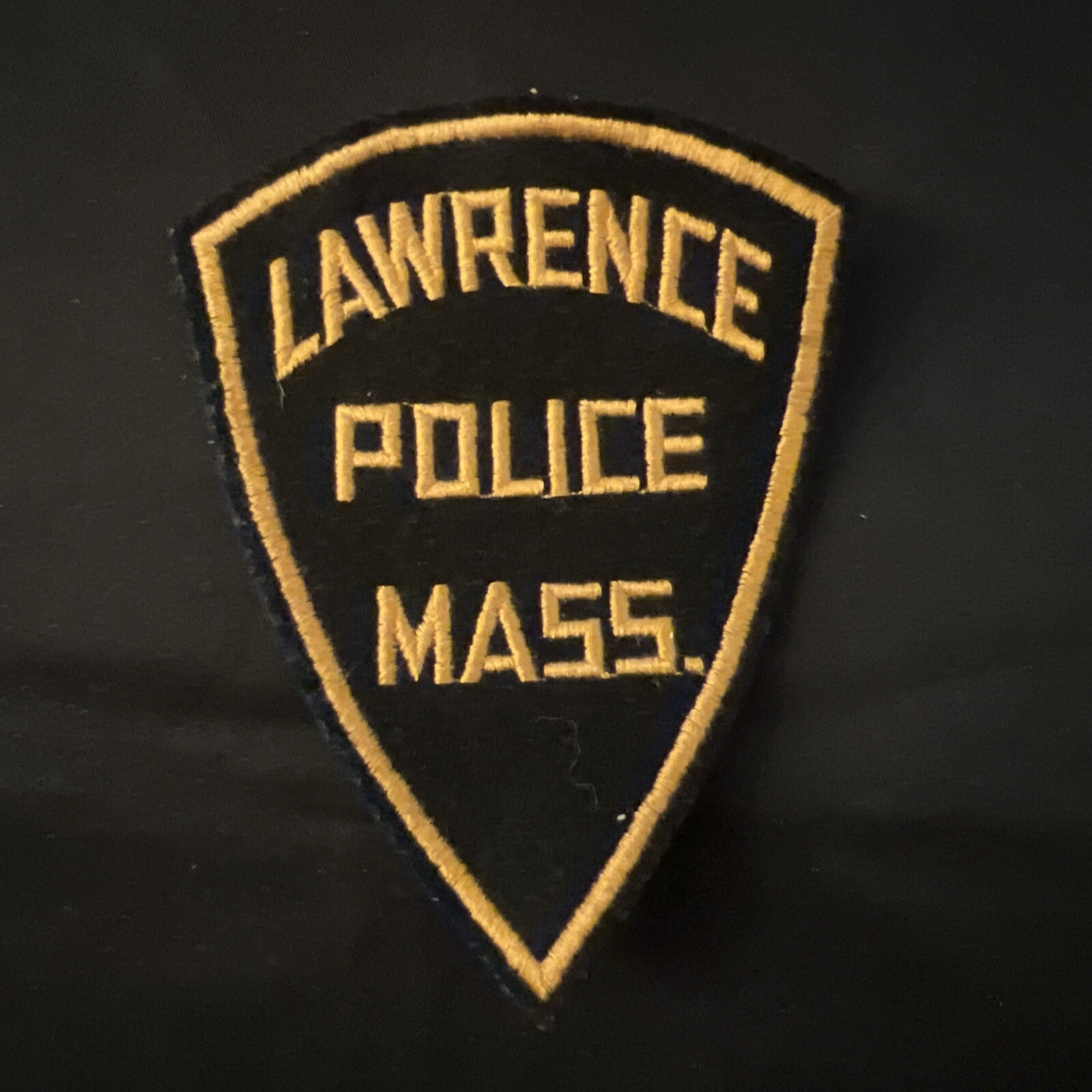 🇺🇸LAWRENCE, MASSACHUSETTS POLICE DEPARTMENT PATCH As Pictures🇺🇸