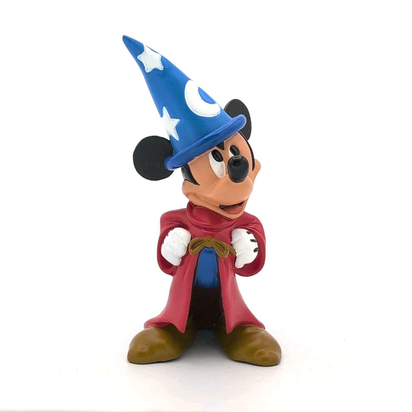 Official Disney Fantasia SORCEROR MICKEY 5.4″ Figurine “Earmarked Program” RARE
