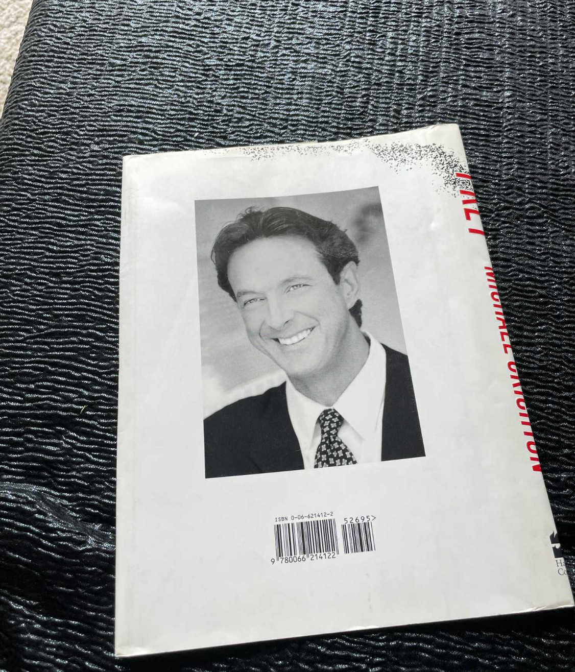 Dust Jacket Wrapper Paperwork ONLY Michael Crichton Prey Book Hardcover