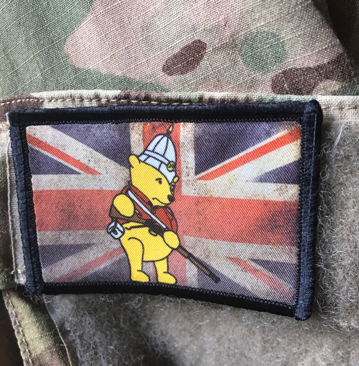 Martini Henry Fix Bayonets Morale Patch Tactical Military Army Badge Hook Flag
