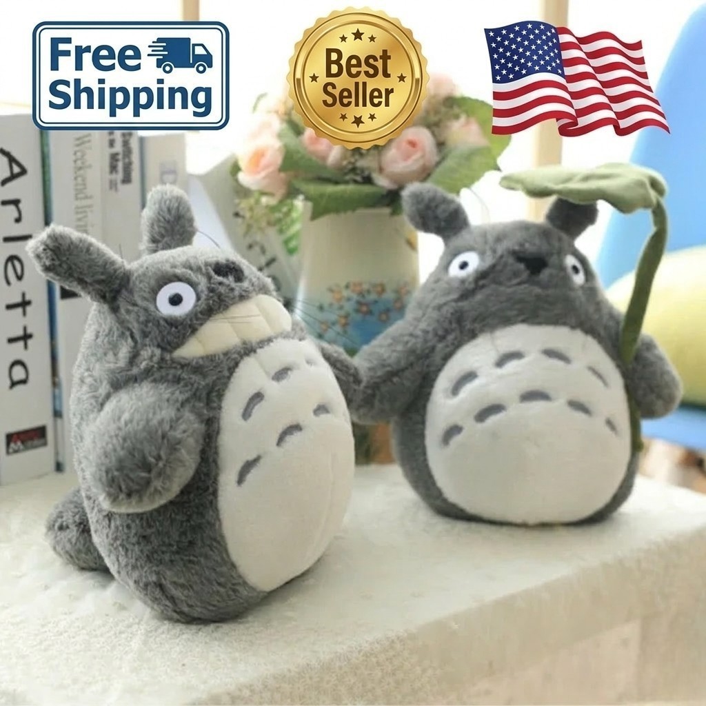 30CM Large Anime My Neighbor TOTORO Plush Toy soft Stuffed Doll for Kids – NEW