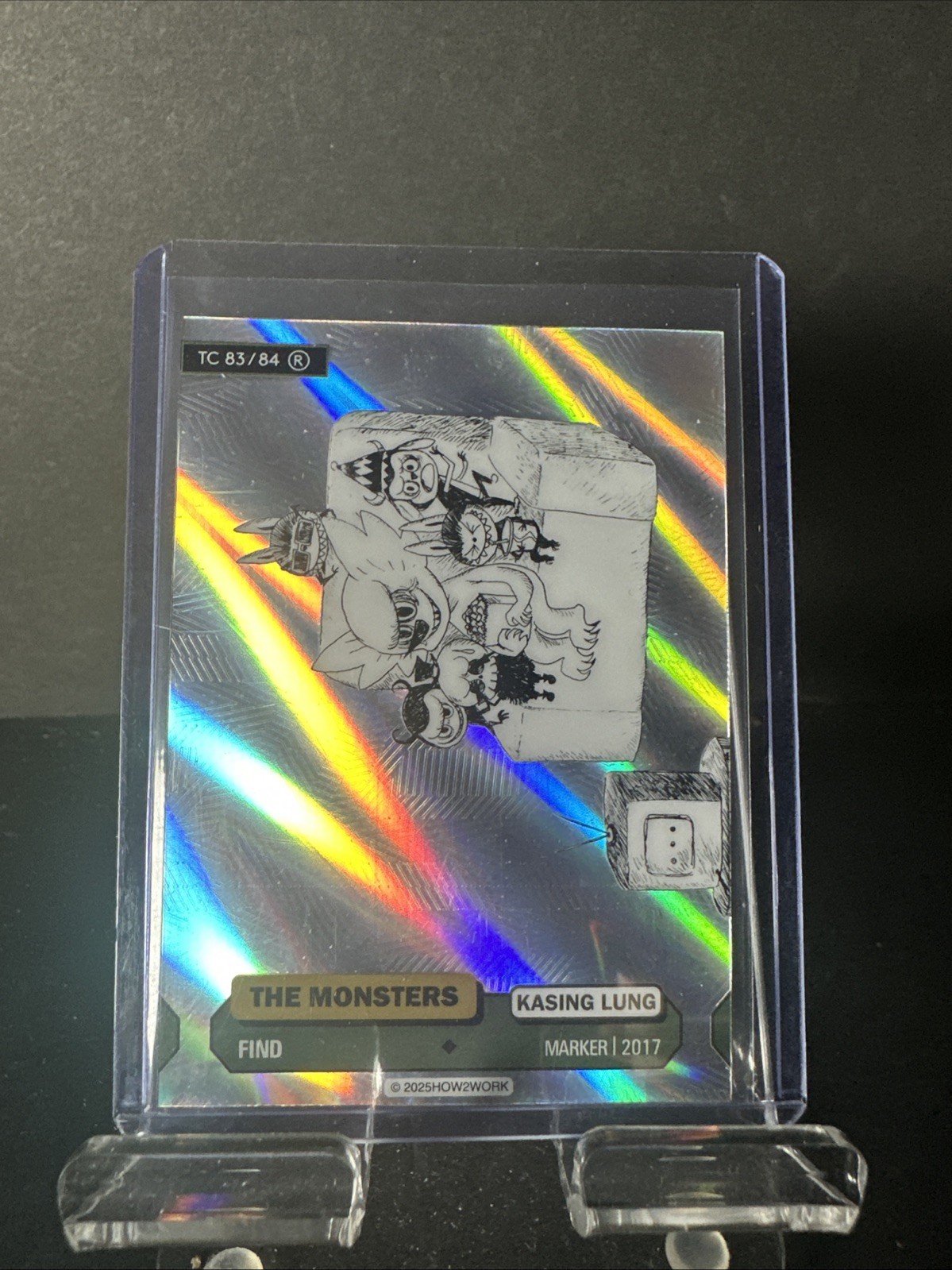 Kasing Lung The Monsters Rare Art Cards TC /84 R Marker 2017 How2Work – Select
