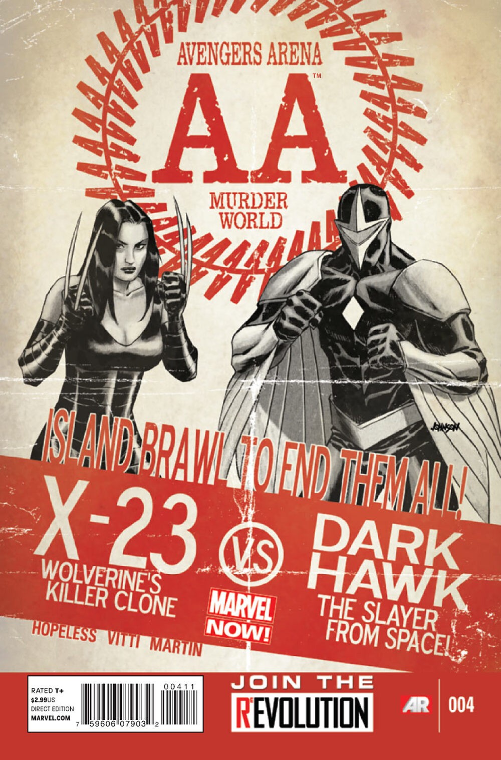 Avengers Arena #4 Now