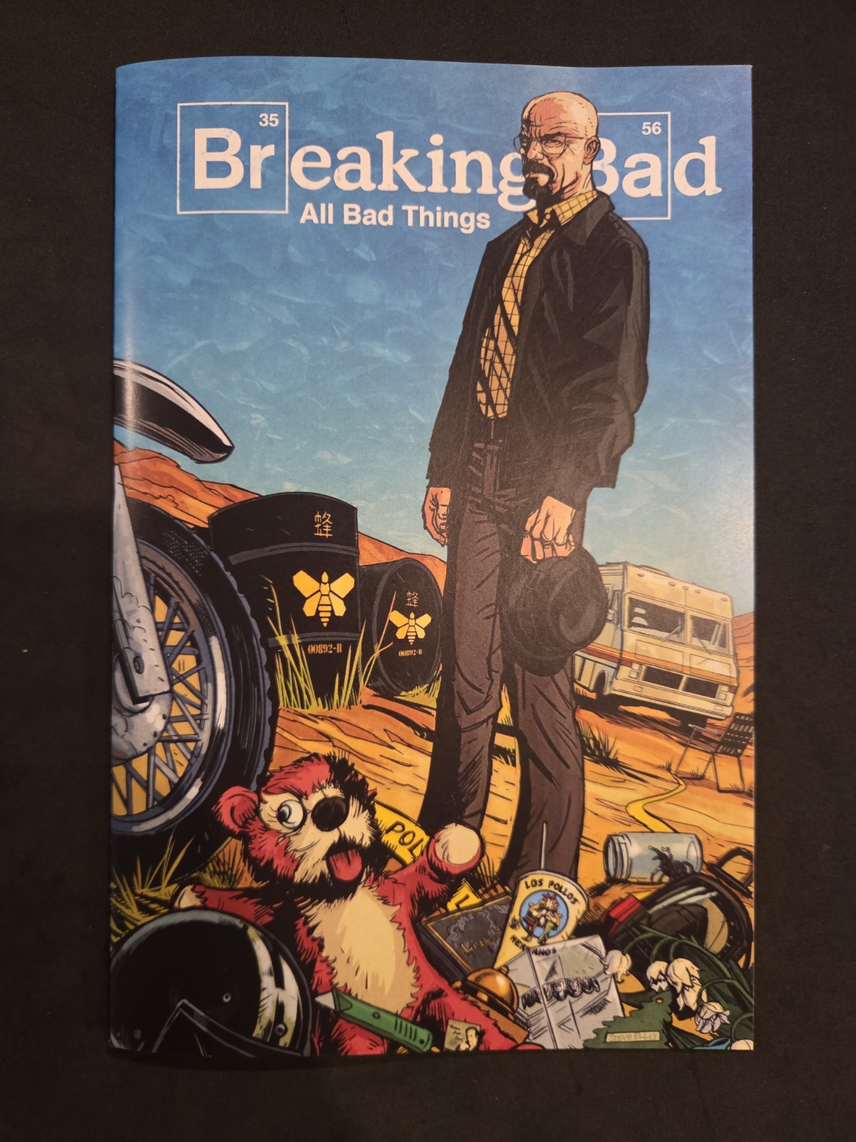 2013 AMC Breaking Bad Comic All Bad Things #nn Walter White NM 9.6+ Read Descrip