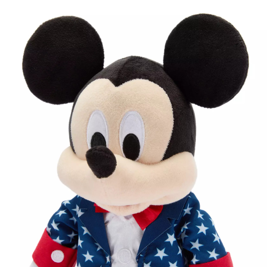 2026 Disney Parks Mickey Mouse Americana Plush – 11” New
