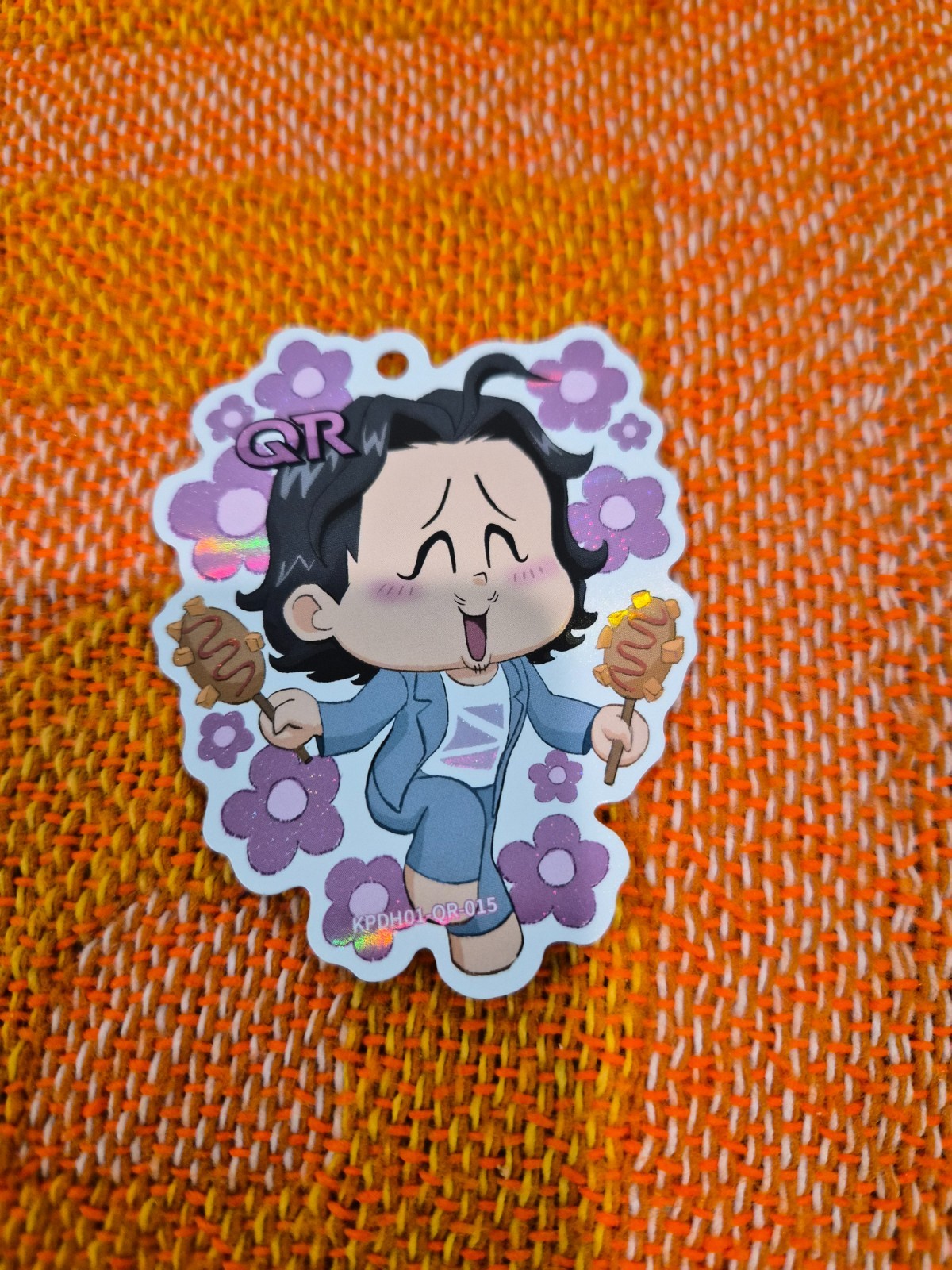 NEW! Kayou KPop Demon Hunters Collectible Card / Charm #QR-015 – Zoey