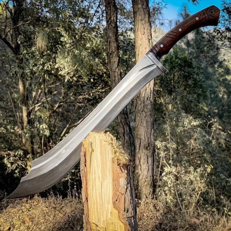 Custom Handmade 28” Survival Viking Sword | Carbon Steel Blade | Hunting Sword
