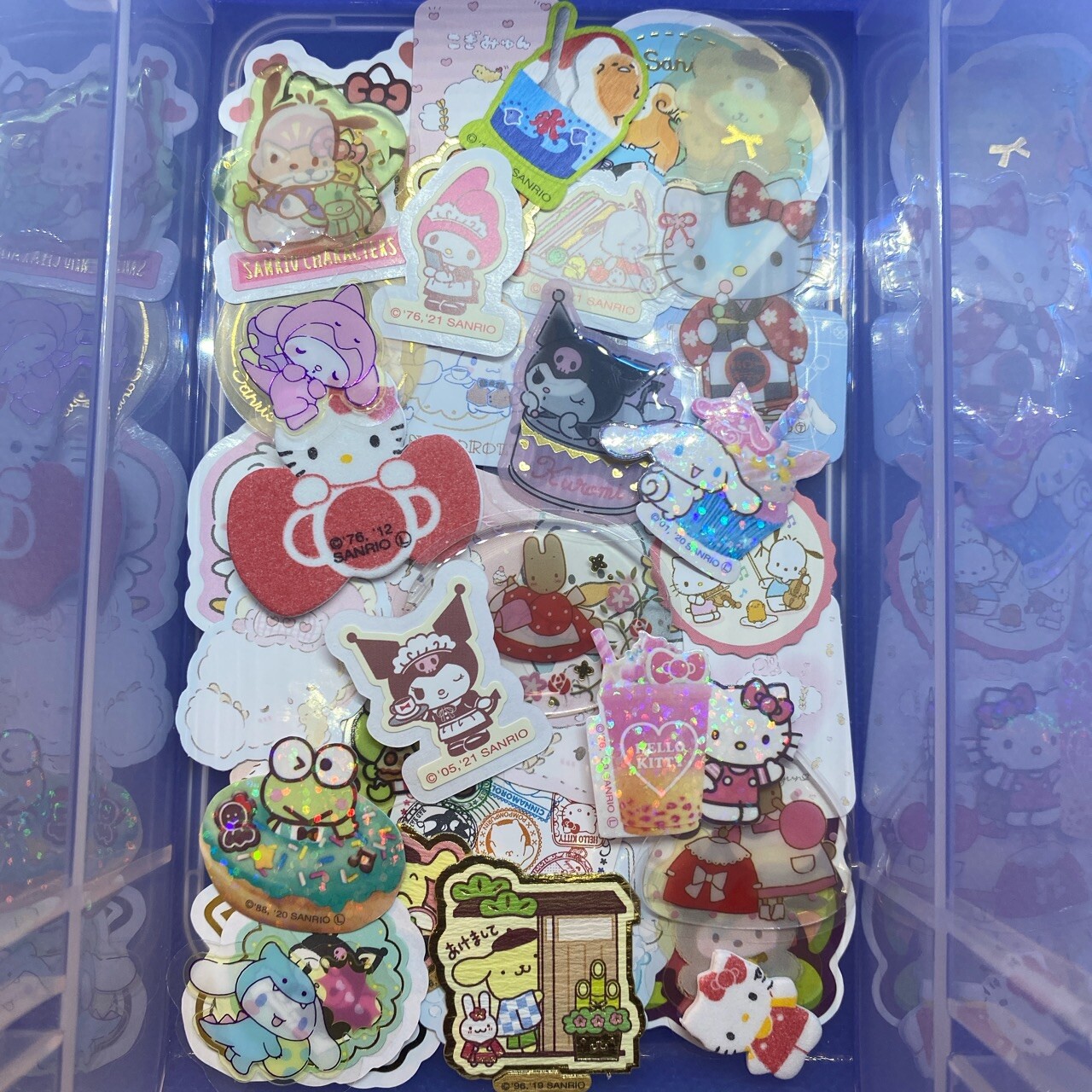 Kawaii Sanrio Sticker Flakes 30 Pieces Lot