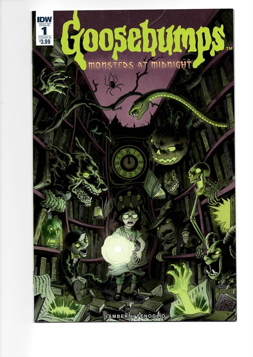 Goosebumps Monsters at Midnight #1 Cover B 2017 IDW Comic Book CP Wilson CVR