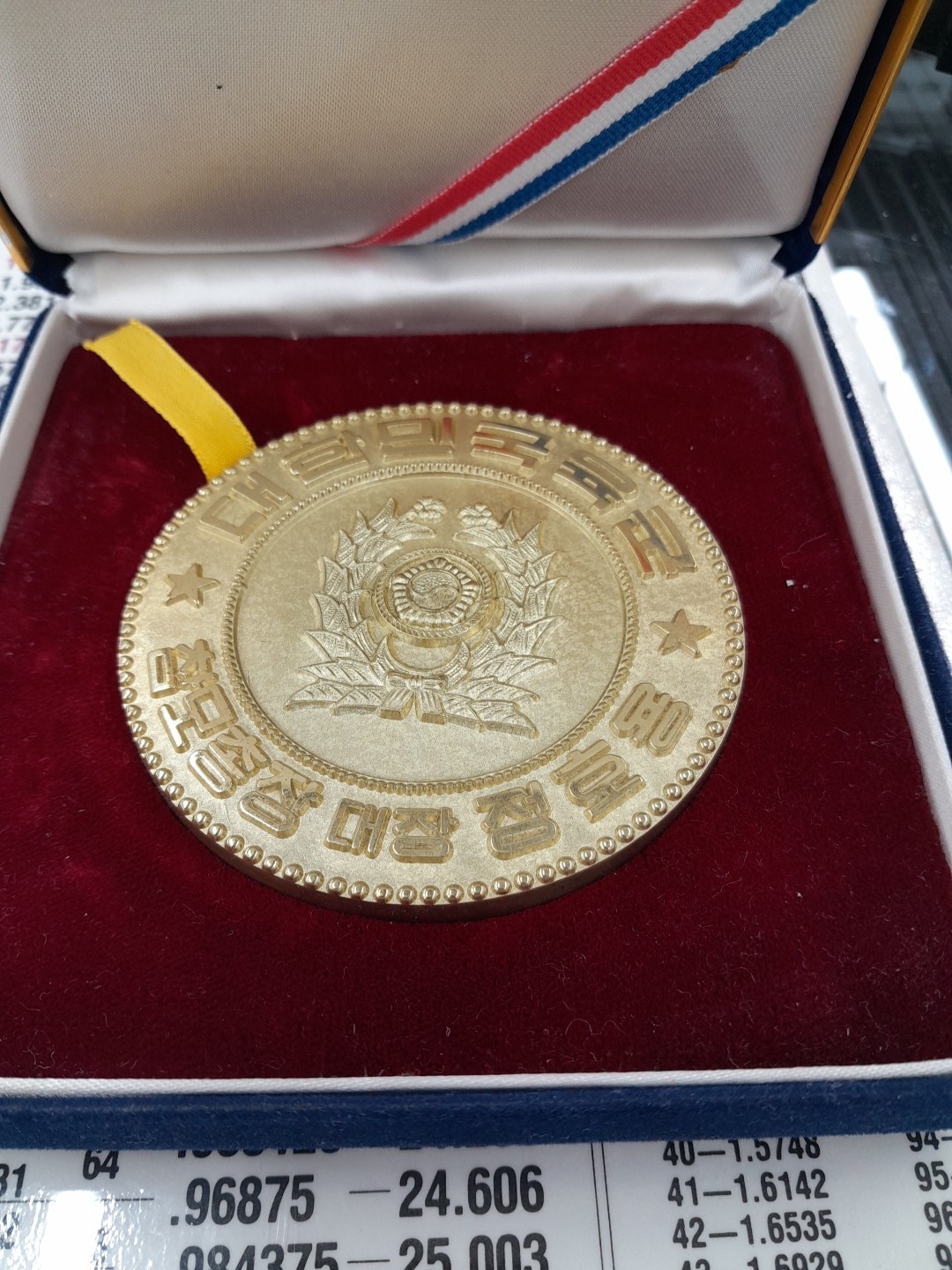 Gen Chung Ho Yong Republic of Korea DMZ Heavy Bronze Medal & Original Case
