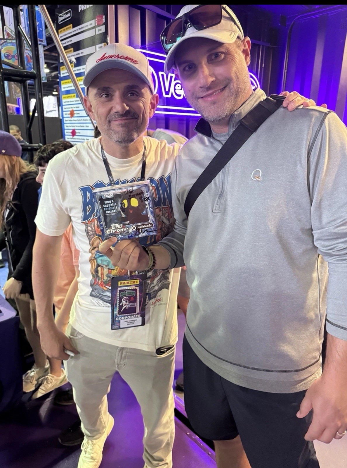 FIRST SIGNED 2025 Topps Chrome Sapphire Edition VeeFriends Factory Sealed Box