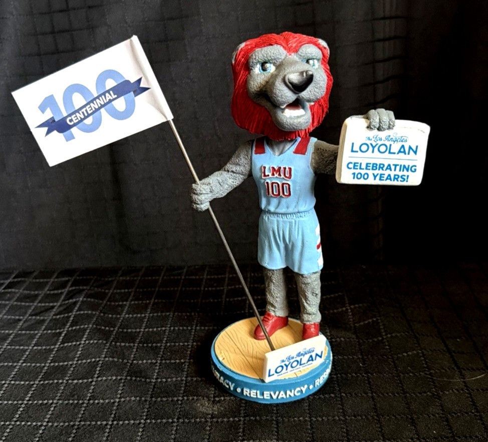 2002 LMU Loyola Marymount University Lions 100th Anniversary Bobblehead Rare…