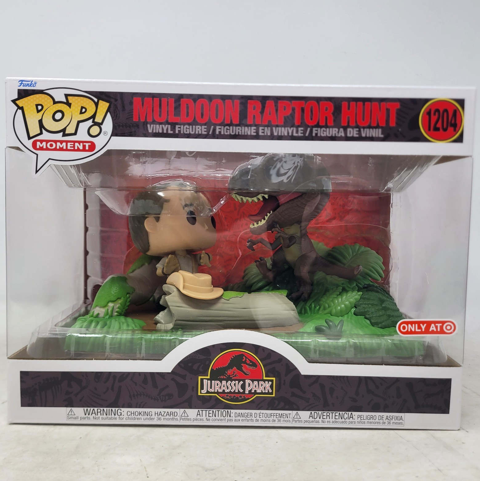 Muldoon Raptor Hunt Funko Pop! Jurassic Park #1204 Movie Moment Target Exclusive