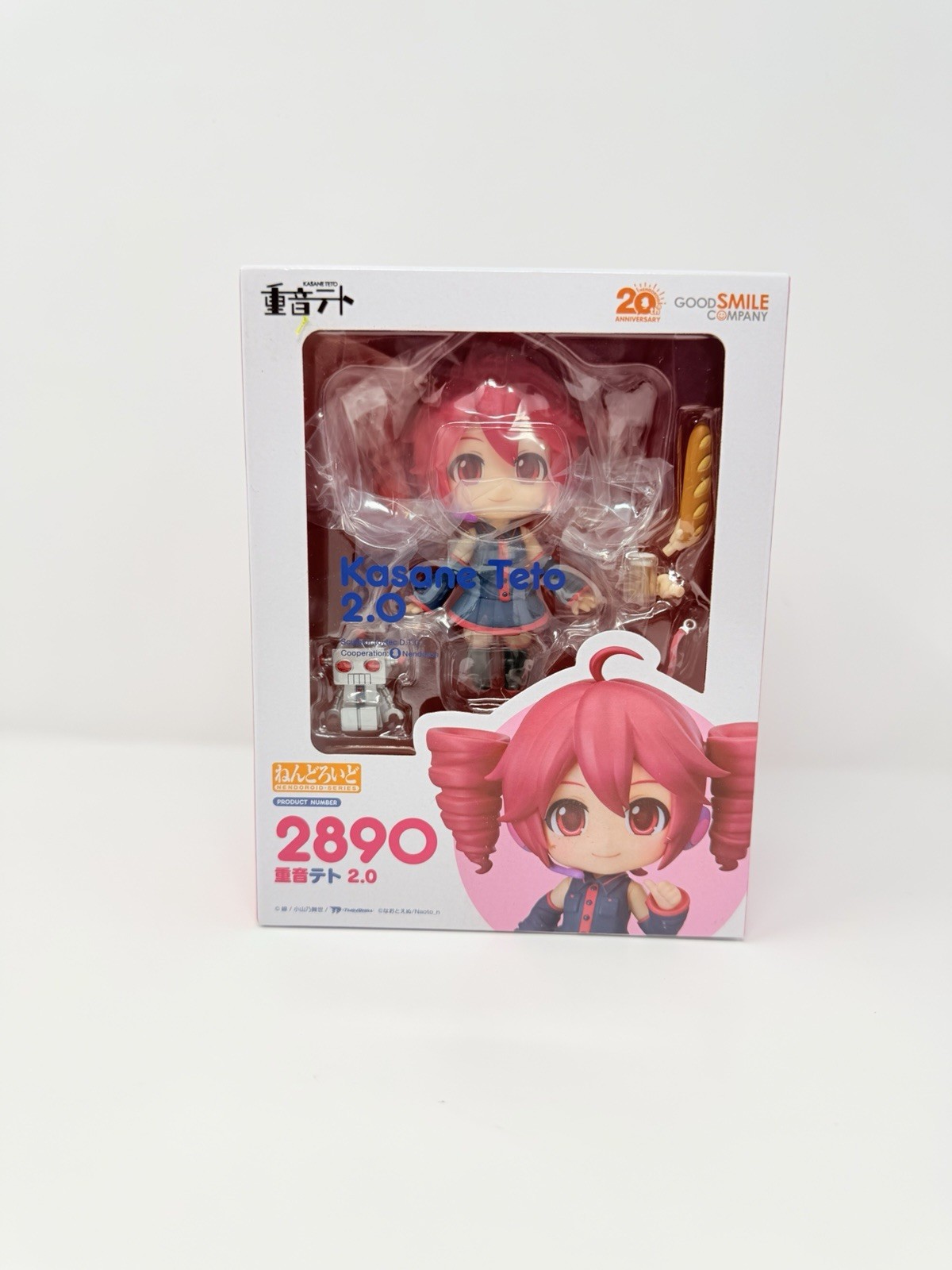 Nendoroid 2890 VOCALOID Kasane Teto 2.0 Action Figure GSC Official Japan FS New