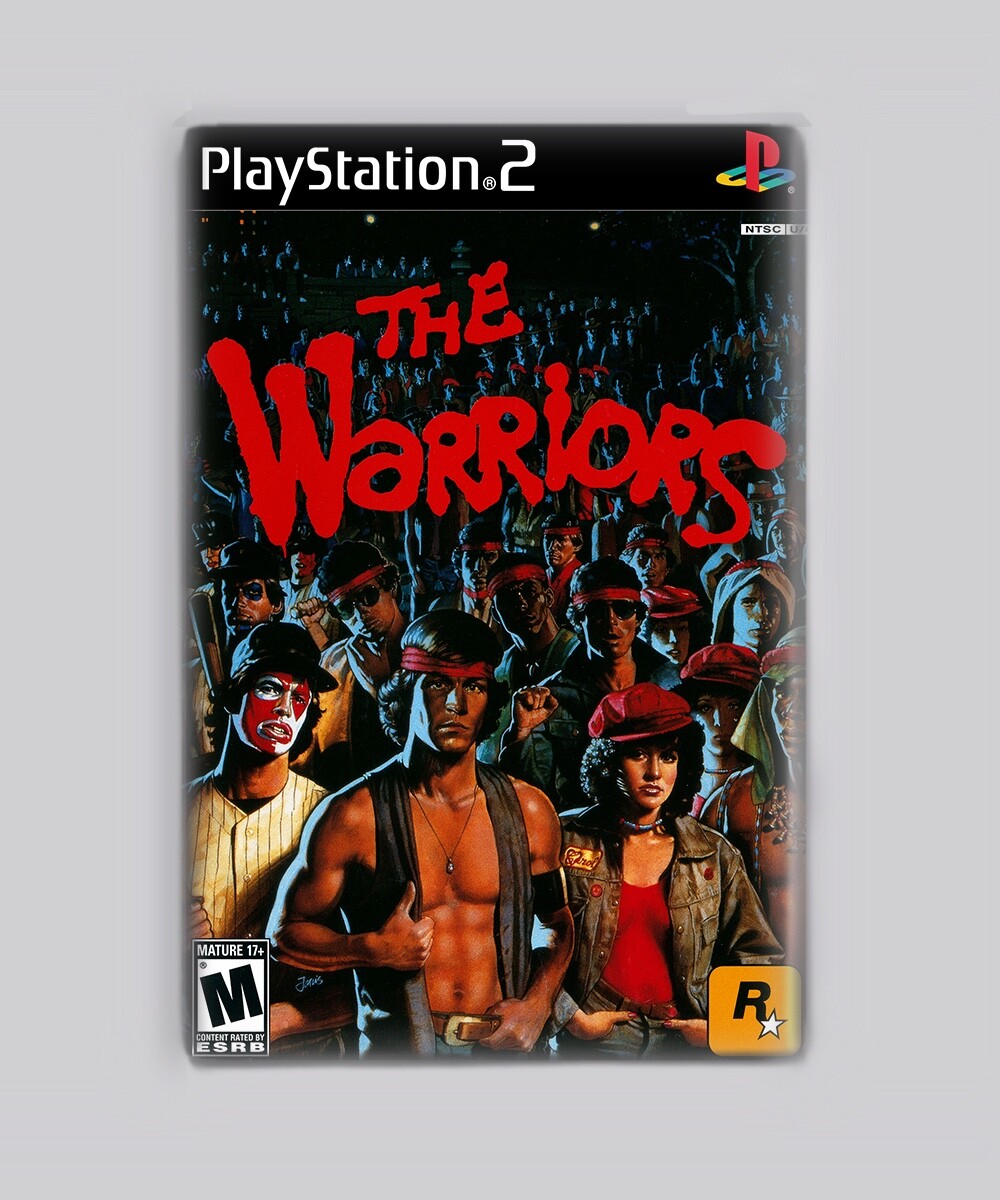 THE WARRIORS / PS2 – 2″x3″ FRIDGE MAGNET (playstation 2 retro