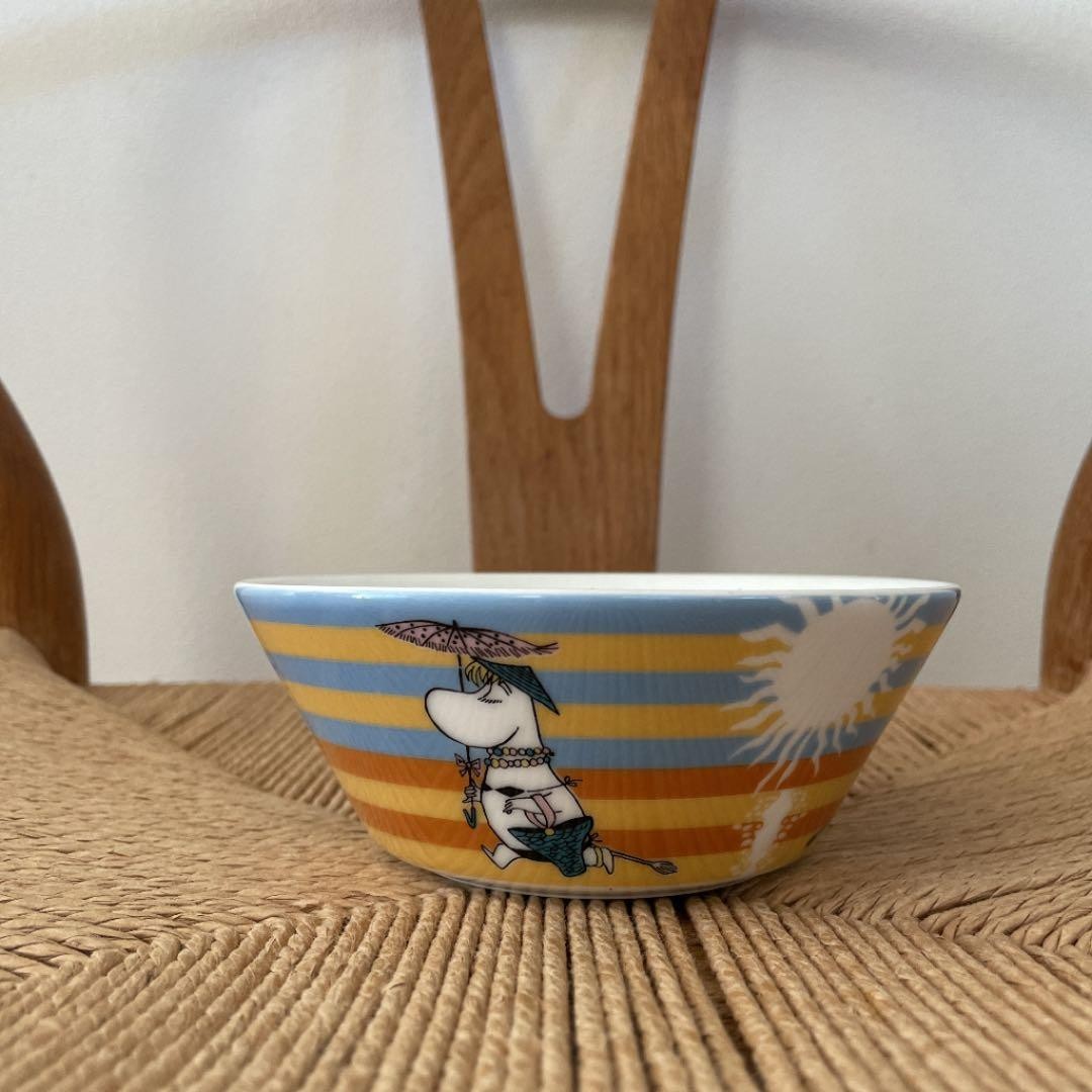 Arabia Moomin Summer 2008 Collection Bowl, 15cm, Limited Discontinued