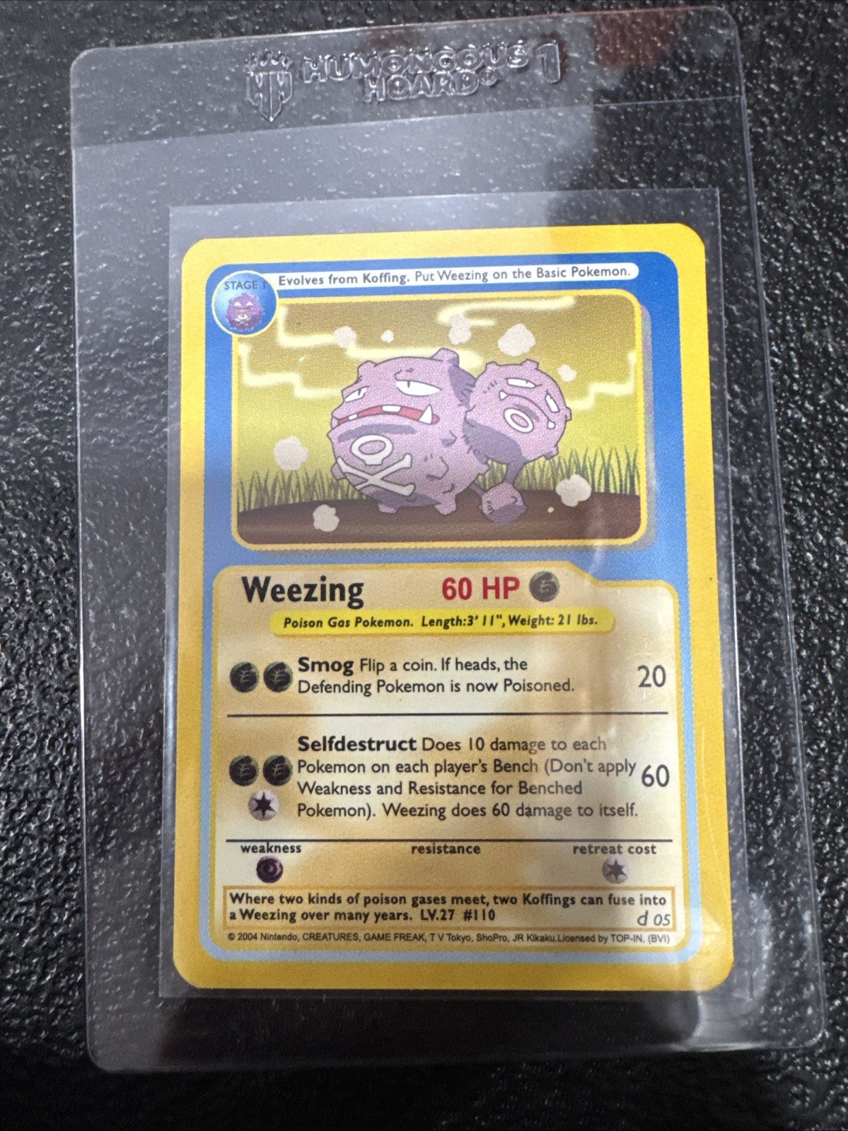 Weezing Funskool Pokemon India single card