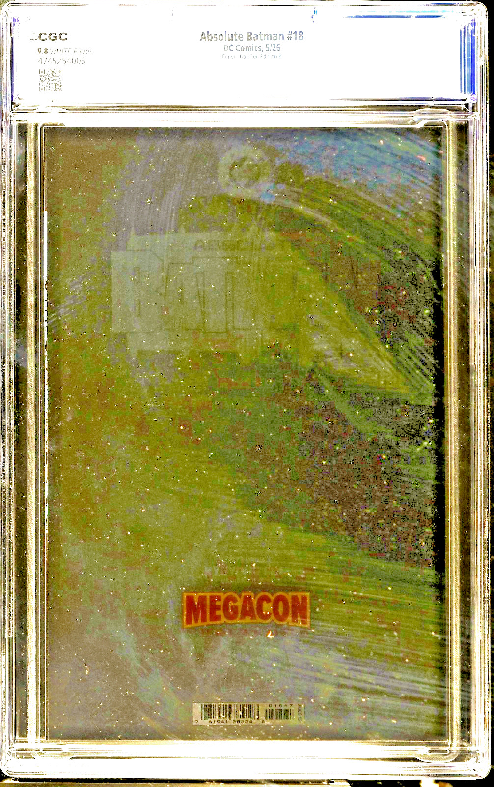 Absolute Batman #18 – Kyuyong Eom MegaCon Exclusive Foil Edition B – CGC 9.8