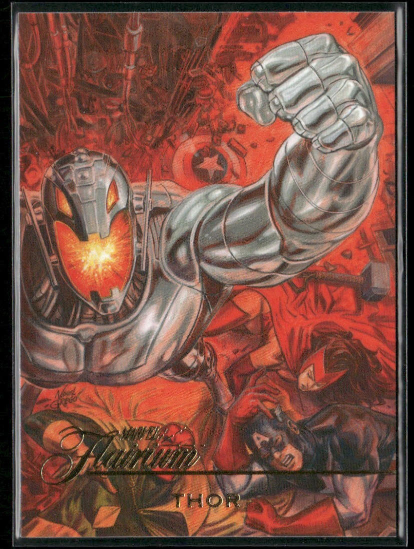 2023 Upper Deck Marvel Flair Flairium Tier 3 #FT-22 – Thor