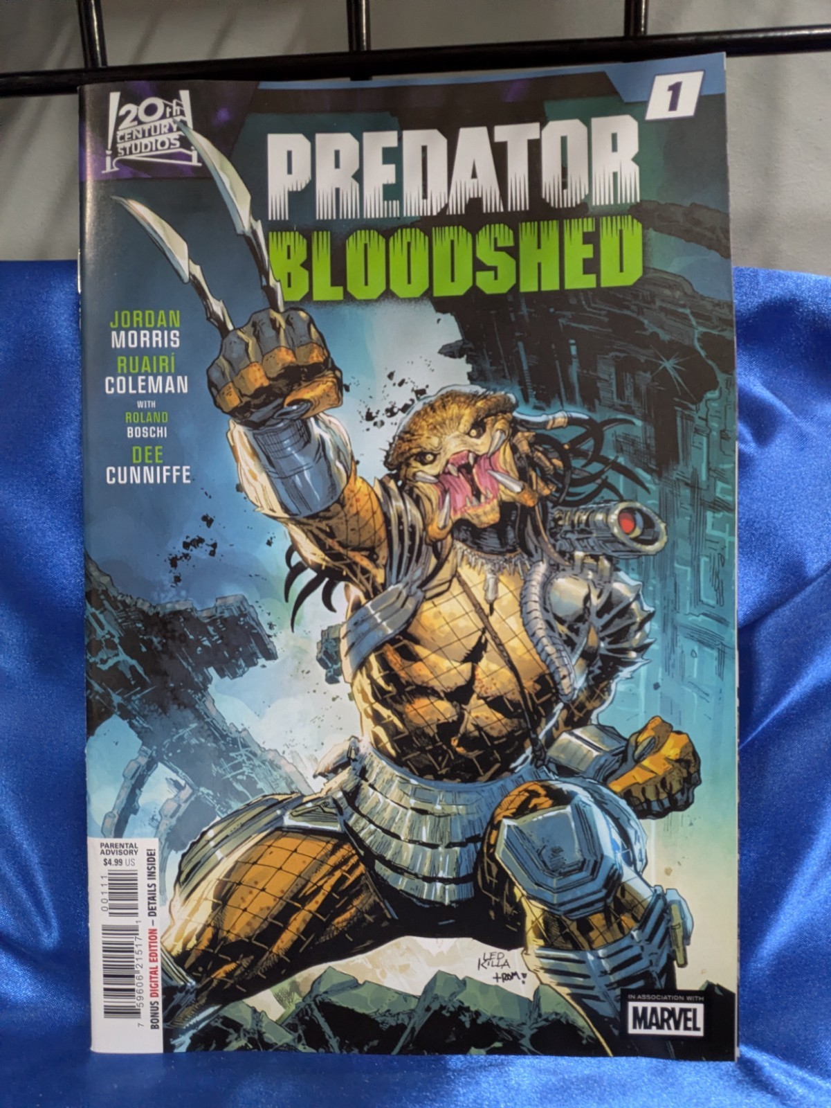 PREDATOR: BLOODSHED #1 – KEN LASHLEY MAIN COVER – MARVEL COMICS/2026