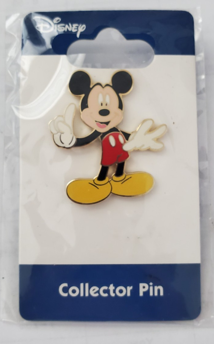 1 Disney Collector Pin Mickey Mouse Trade Pins L077MA Mickey head pin back