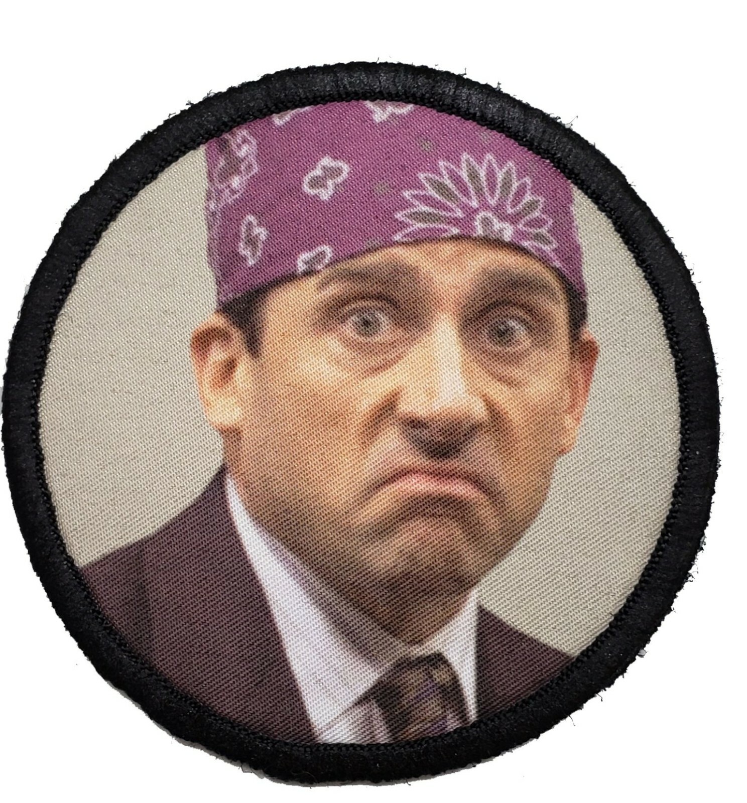 The Office Prison Mike Michael Scott Morale Patch Funny Tactical Military Army