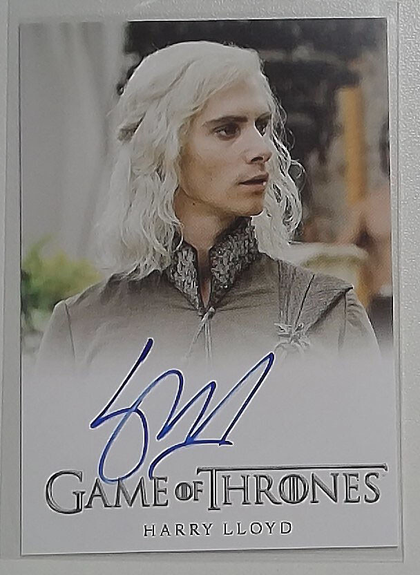 2023 Harry Lloyd as Viserys Targaryen Game of Thrones Full Bleed Auto