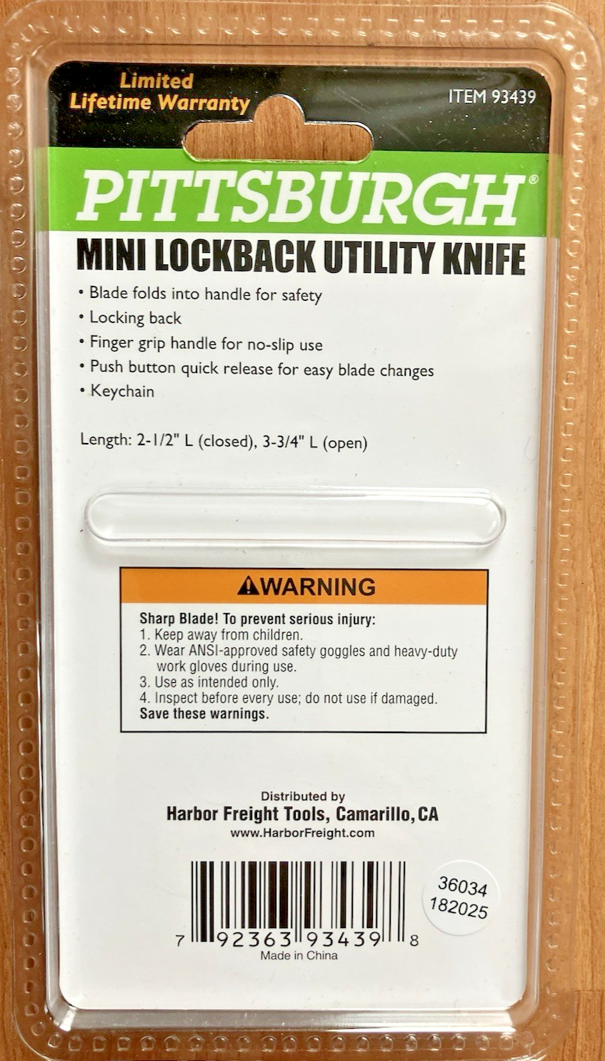 Two Mini Folding Lock-Back Utility Knives (SILVER) Extra 5 Blades, Key Chain …