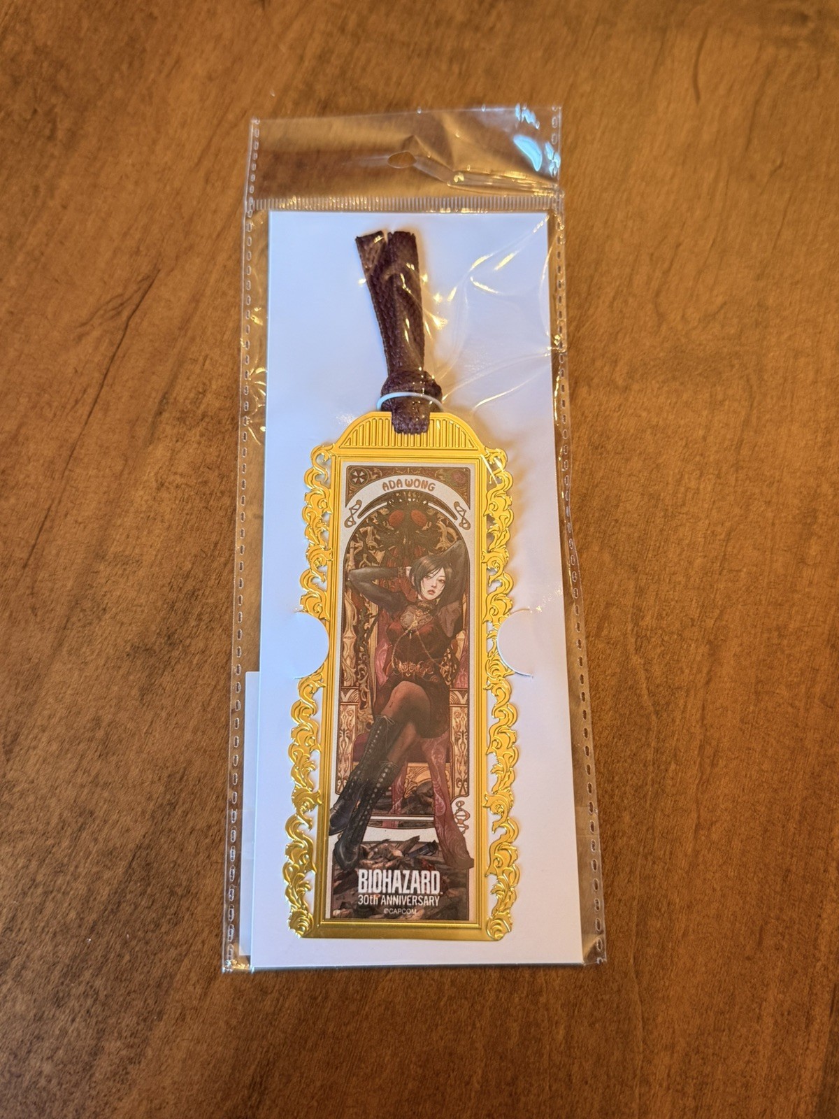 Biohazard Resident Evil Ada Wong Metal Bookmark 30th Anniversary Capcom 2025