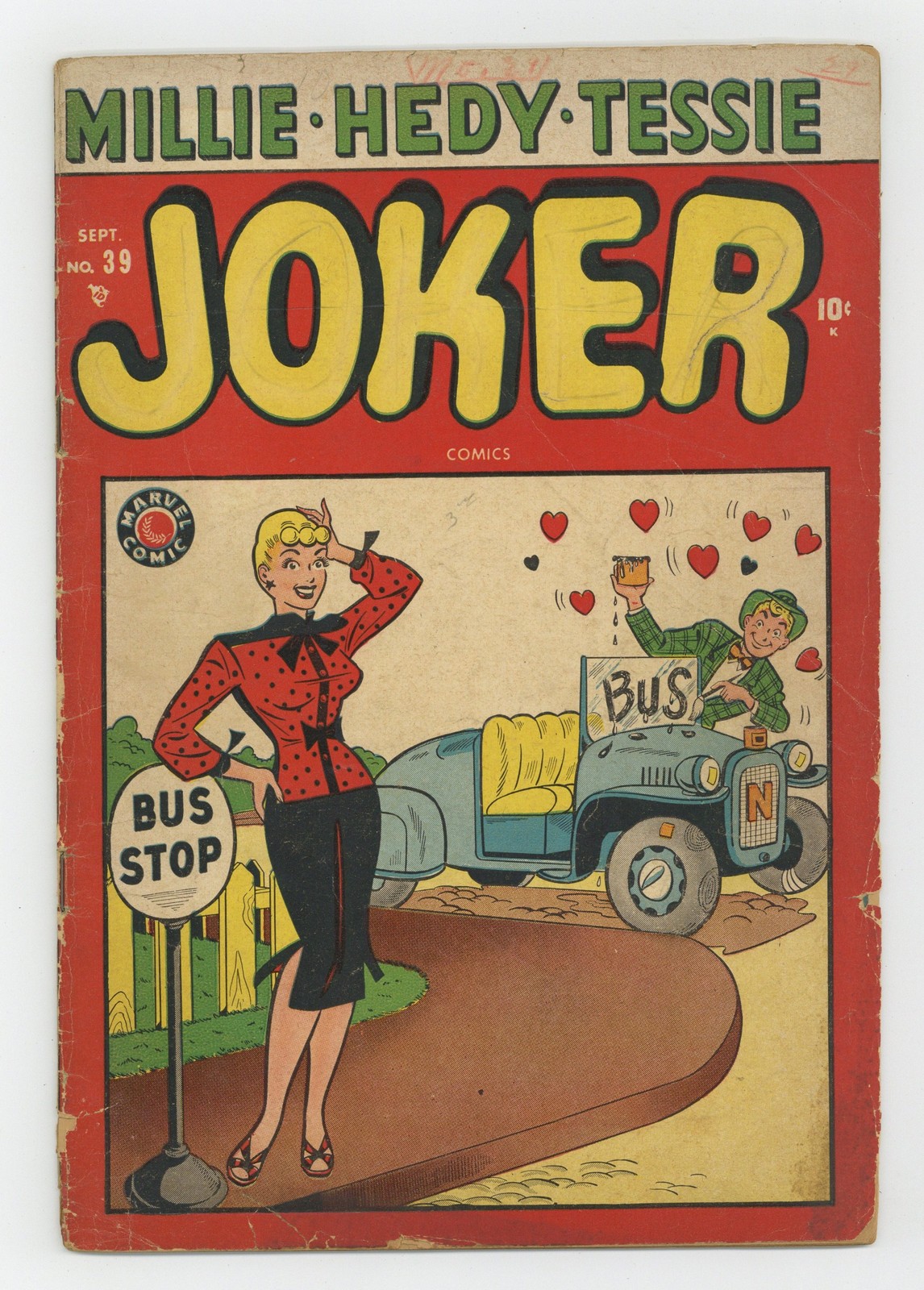 Joker Comics #39 GD- 1.8 1949
