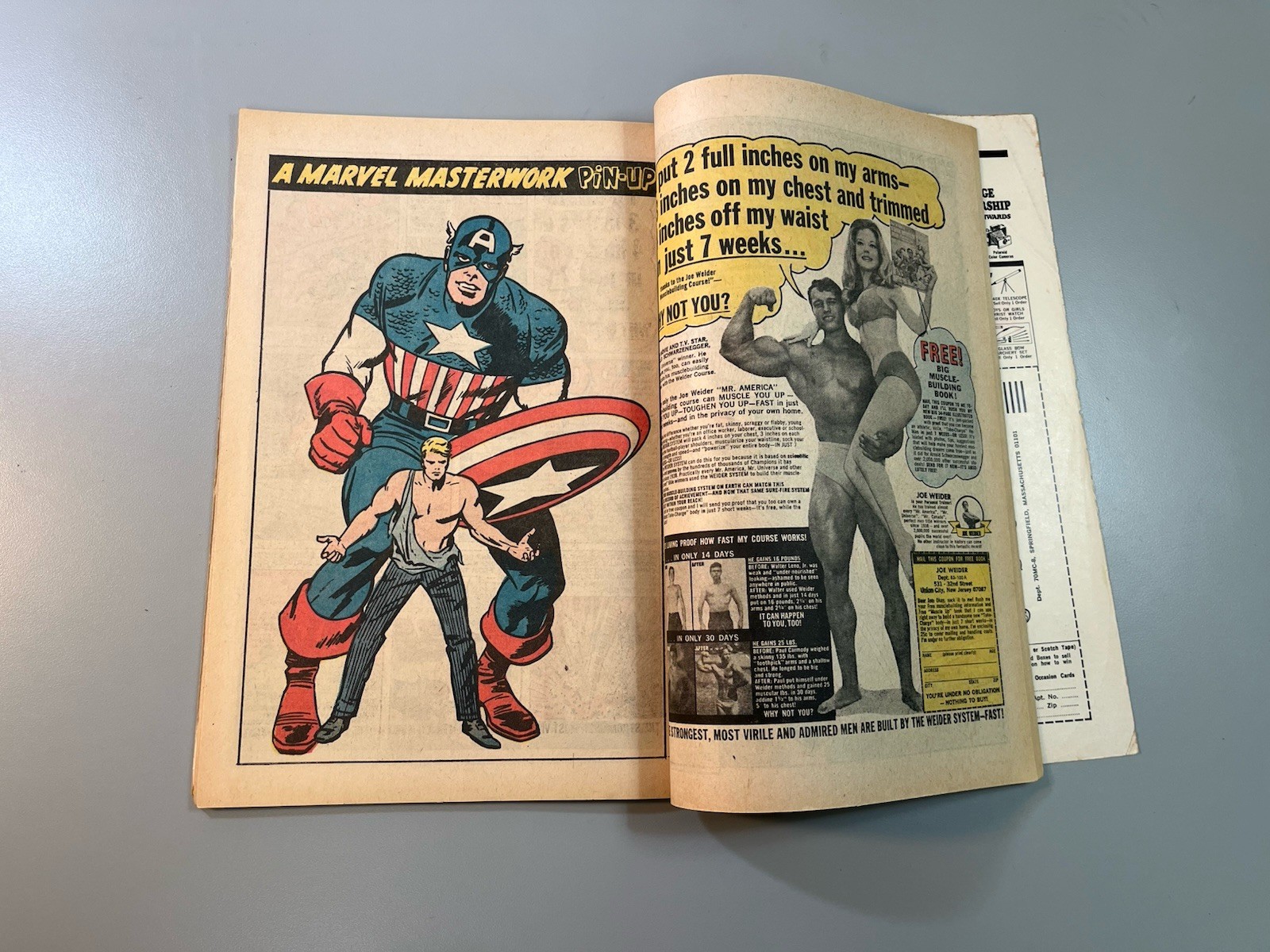 Captain America King-Size #1 1970 🔑Origin Cap retold/Severin Cvr/Kirby interior